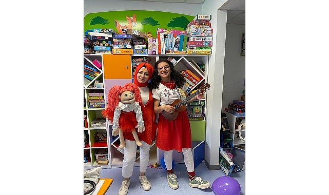 Büyükşehir, 23 Nisan’da hastanedeki çocukları unutmadı