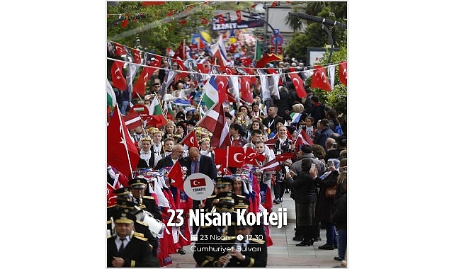 Büyükşehir, 23 Nisan’ı coşkuyla kutluyor