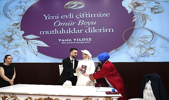 Bağcılar’da nikah masasında 05.05.2025 yoğunluğu