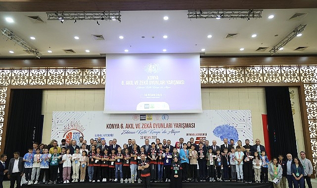 Büyükşehir’in Desteklediği Konya 6. Akıl ve Zekâ Oyunları Yarışması Büyük Heyecana Sahne Oldu