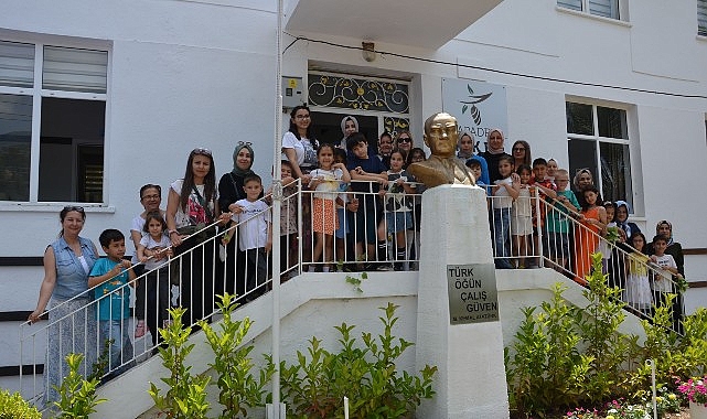 Çocuklar Sapadere İpek Evi’nde