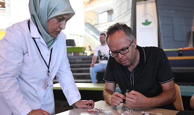 Engelli ve engelsiz bireyler birlikte üretmenin mutluluğunu yaşadı