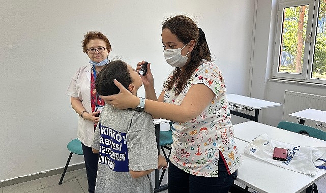 Bakırköy Belediyesinden sporcu miniklere sağlık taraması
