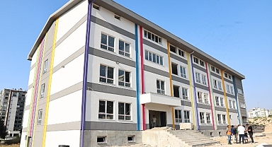 23 Nisan Mahallesi’ndeki okul inşaatında sona gelindi