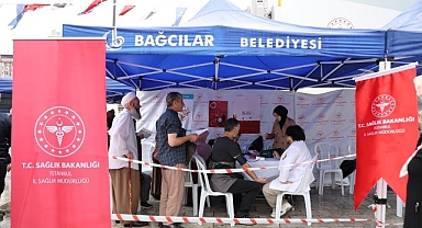 Bağcılar Meydanı’nda ücretsiz sağlık hizmeti