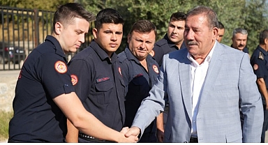 Başkan Topuz, İtfaiye Personelinin Haftasını Kutladı