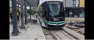 Stada gidecek tramvayda soğuk testler yapılıyor