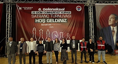 6. Geleneksel 29 Ekim Cumhuriyet Kupası Satranç Turnuvası Düzenlendi