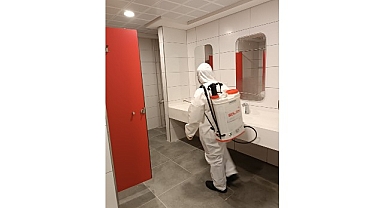 Bayrampaşa’da okullar dezenfekte ediliyor